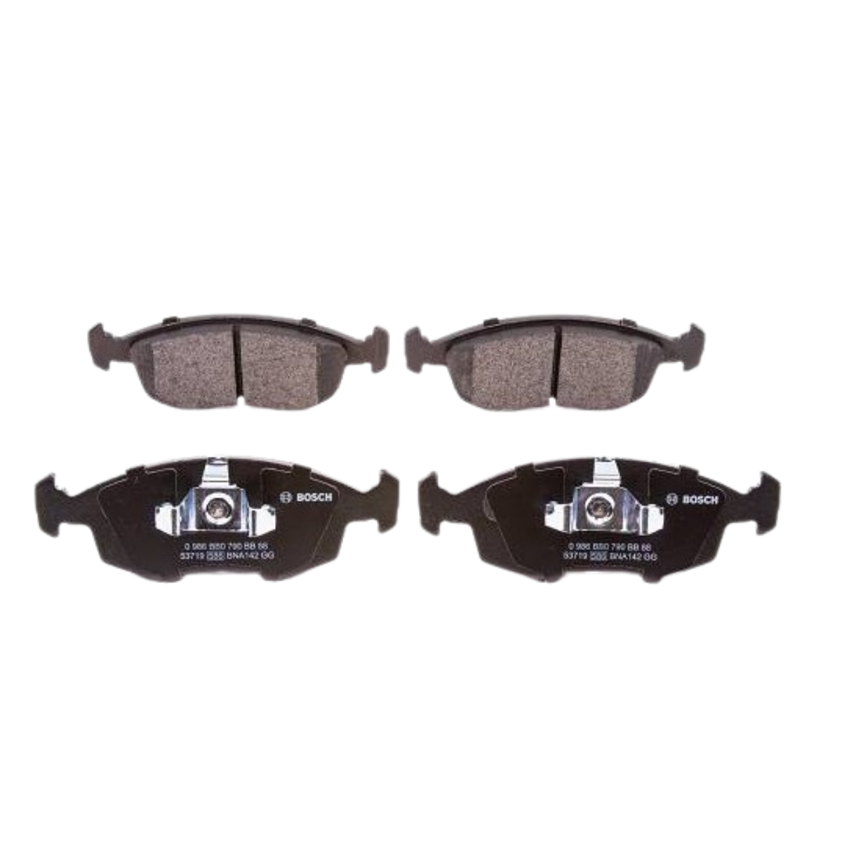 Pastilha Freio Fiat 500 1.4 16v 08/2011 Ate 12/2013 Dianteira Bosch Bb0790